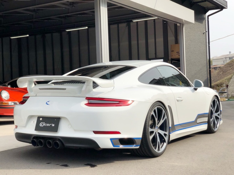女性が喜ぶ♪ TECHART テックアート ヘッドライトカバー PORSCHE