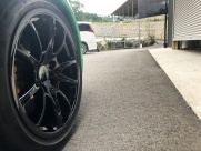 ポルシェ 911(Type997) ＧＴ３ＲＳ特注色シグナルグリーン