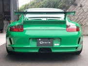 ポルシェ 911(Type997) ＧＴ３ＲＳ特注色シグナルグリーン