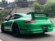 ポルシェ 911(Type997) ＧＴ３ＲＳ特注色シグナルグリーン