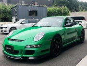 ポルシェ 911(Type997) ＧＴ３ＲＳ特注色シグナルグリーン