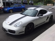 ポルシェ ケイマン S　マットブラックツートン