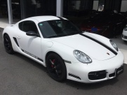 ポルシェ ケイマン S　マットブラックツートン