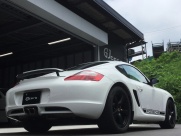 ポルシェ ケイマン S　マットブラックツートン