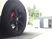 ポルシェ ケイマン S　マットブラックツートン