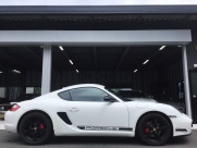 ポルシェ ケイマン S　マットブラックツートン