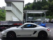 ポルシェ ケイマン S　マットブラックツートン