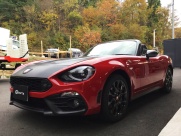 アバルト 124スパイダー 限定25台　MT