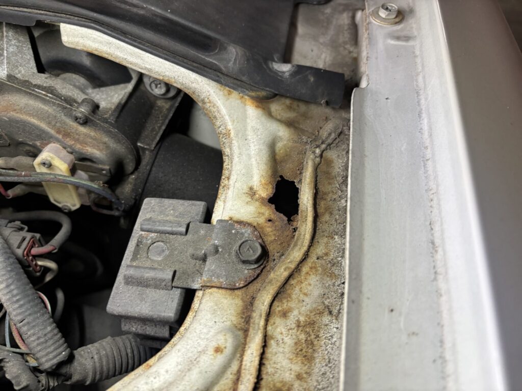 スカイライン33GTR R33 錆