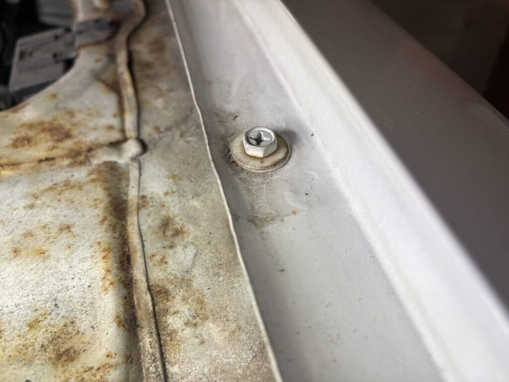 スカイライン33GTR R33　錆