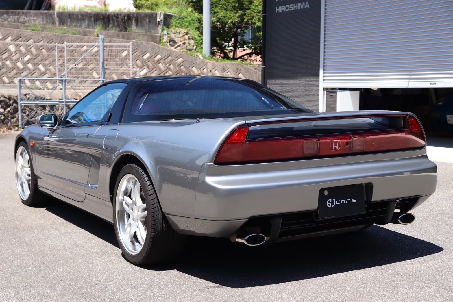 NSX 査定 オールペイント車のリアビューと全体の品の良さ