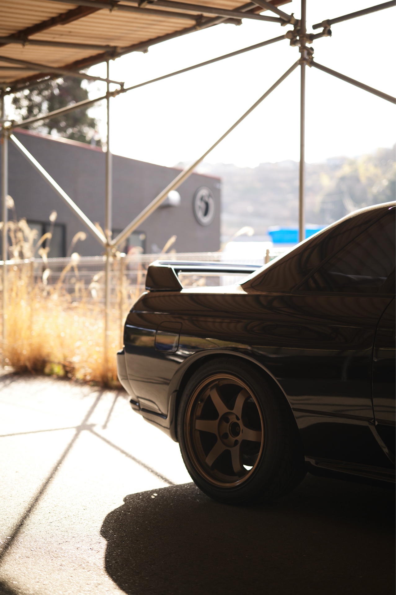 BNR32 GT-Rのリアフェンダーとホイール