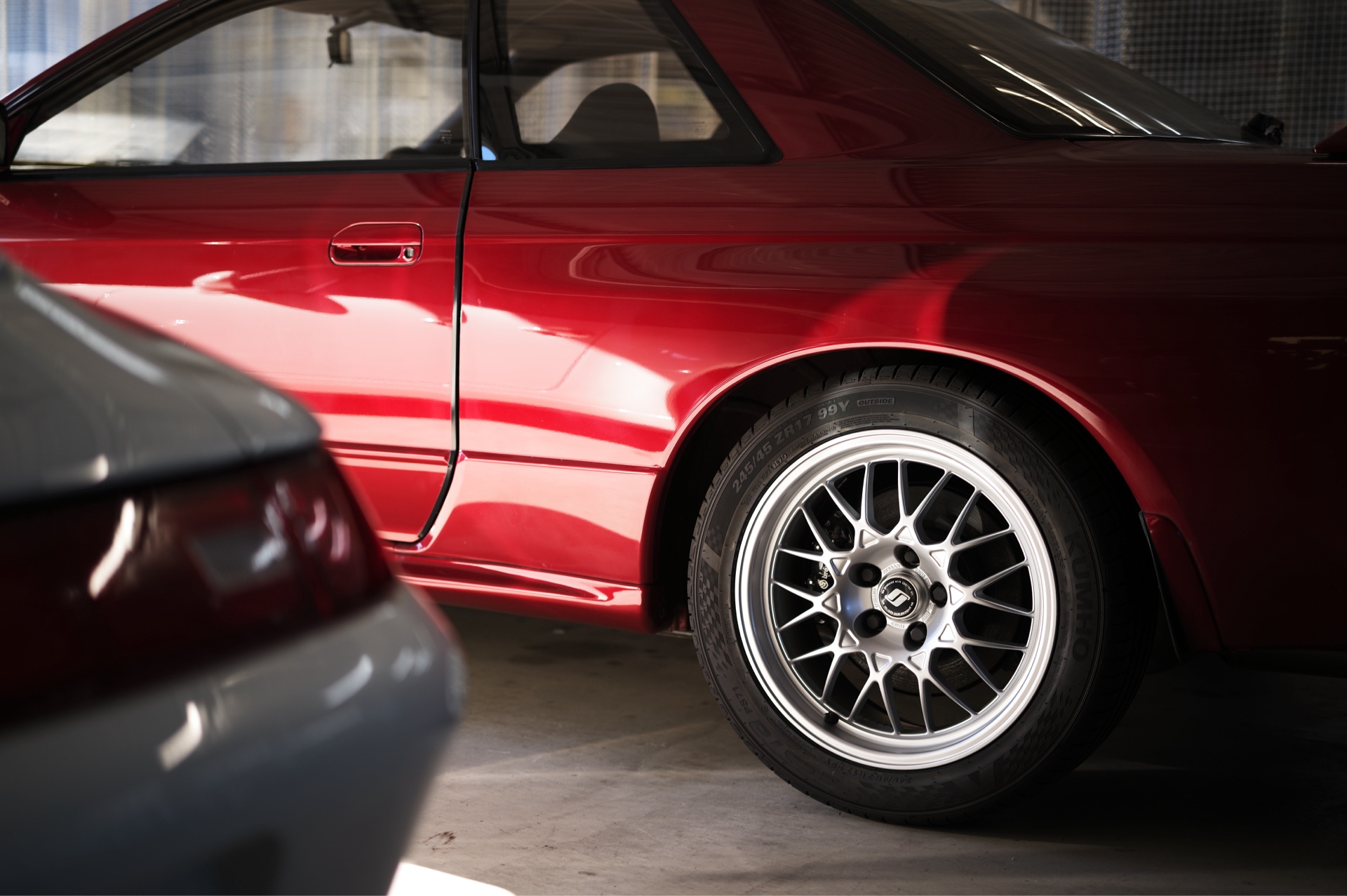 BNR32 GT-Rの足まわりとホイール