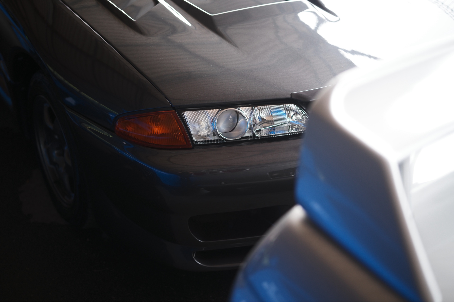 BNR32 GT-Rのフロントまわり